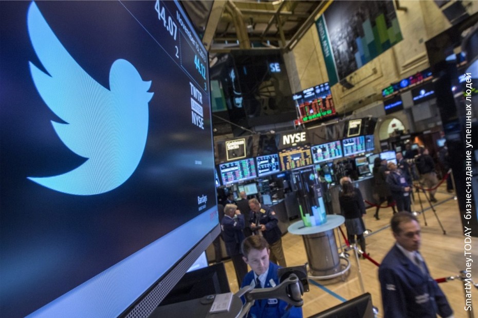 ​Twitter Inc.  подешевел на 5 млрд.долларов