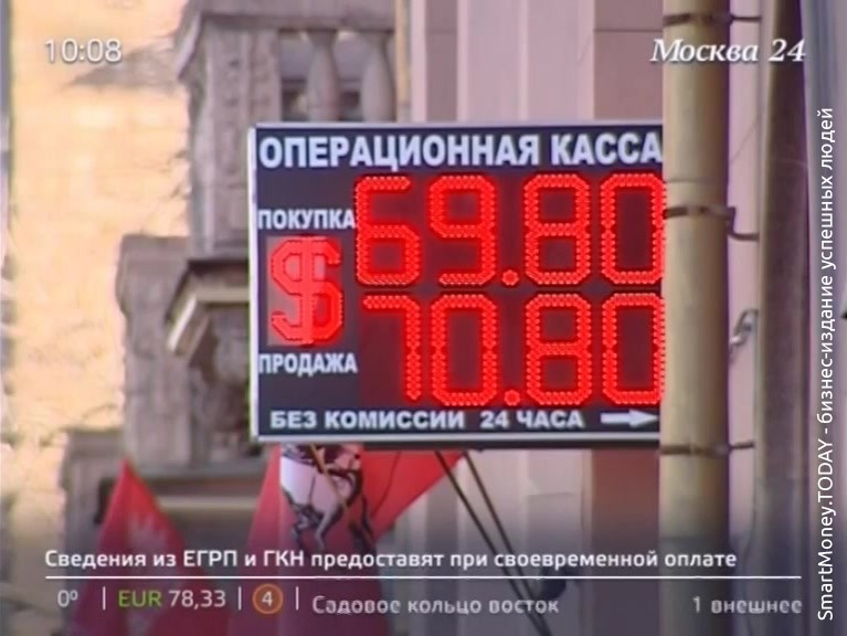 Курс рубля растет после снижения 15 марта 2016